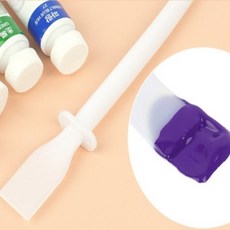 플라스틱 페인팅 나이프 조색칼 백드롭페인팅나이프 스패츌라 미술용나이프 유화나이프, 1개