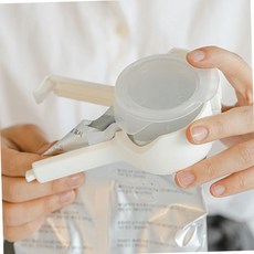 [메이저유통] 밀봉 집게 뚜껑 클립 휴대용 빠른배송, 그레이(2cm), 1개