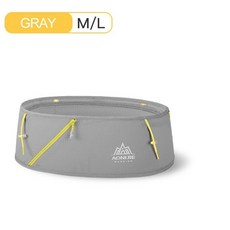 러닝 마라톤 벨트 네이키드러닝벨트 허리 백 등산 힙색, M/L Gray Bag