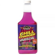 DEI Chill Charger 워터 투 에어 인터쿨러 첨가제 엔진 냉각수 자동 터보 및 슈퍼차저 시스템용 흡기 온도 낮추기 473.2ml(16온스), 473ml, 1개