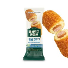 올바르고 반듯한 찹쌀 핫도그 80gX30봉, 없음, 30봉, 80g