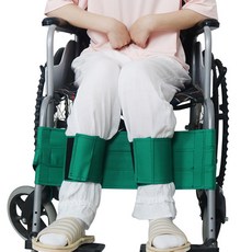 [아띠꼴로] 휠체어 다리강직 고정벨트 다리 지지대 보호대 마비환자 휠체어 고정밴드 보조기기, 휠체어다리고정벨트 블루, 1개