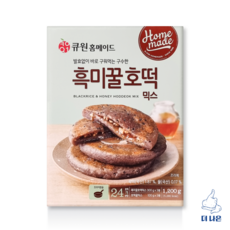 큐원 흑미 꿀호떡믹스 400g x 3입, 단품