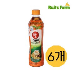 [루츠팜] 태국 오이시 그린티 현미 380mlX6개 oishi green tea 현미 녹차, 6개, 380ml
