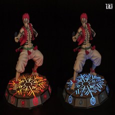 반프레스토귀멸의칼날바이브레이션스타즈아카자피규어, 개, 사이즈