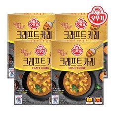 오뚜기 [오뚜기] 크래프트 카레 180gx4개, 단품없음