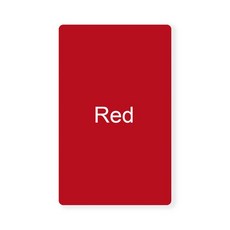  하네스 목줄 가슴줄 강아지이름표100pc 휴대용 금속 명함 알루미늄 공백 0.2mm/0.45mm 레이저 조각 특별한, 04 빨간_02 86X54X0.45MM 