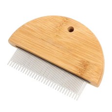 그루밍 빗 벼룩과 머리카락 점액 제거 작은 이가 브러시 강아지, 1개
