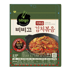 비비고 김치볶음, 20개, 80g