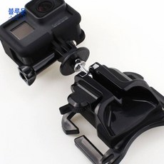 블루몬 DSLR 1/4 스크류 마운트 거미 버클 허리 장착 버튼 분리판 카메라 촬영 유튜브 동영상, 단일상품