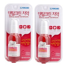 맛있는 덴탈젤 바르는 강아지 치약 2개 잇몸건강 애견치약 내추럴 자견 치아관리