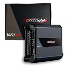 앰프 사운드 디지털 800.4 EVO 4.0 스테레오 4OH, 1개
