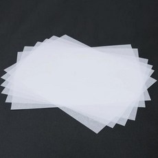 DIY 아트 드로잉 서예 그림용 탄소 종이 원단 A4 반투명 추적 복사 용지 210mm × 297mm 100 개, 1개
