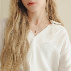 루비천연석목걸이