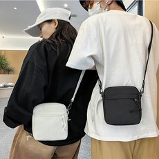 어티드 남녀공용 미니 크로스백