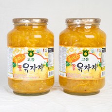 두원농협 고흥 유자차 선물세트 4kg (2kg x 2병), 2키로 2병 셋트, 2kg