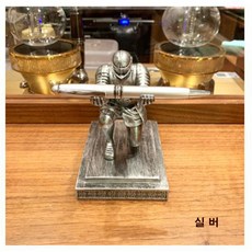 중세기사 펜 거치대 펜 홀더 다용도 걸이, 실버