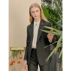 온앤온 레터링 원버튼 자켓 NW2XJ050
