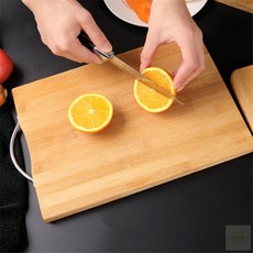 둘스토어 대나무 도마 30X20 핸들도마