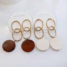 골든듀러브크로스귀걸이