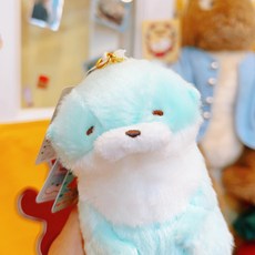 어뮤즈 민트 수달인형 우소 키링