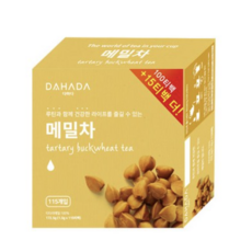 다하다 메밀차 티백, 1.5g, 115개입, 1개