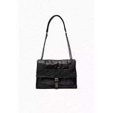 링클 이펙트 락 크로스백 체인숄더백 호보백