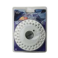 파라솔 조명 48구 LED 랜턴 기둥고정 봉 캠핑 램프등 텐트 고리, 1개 (03-330A)