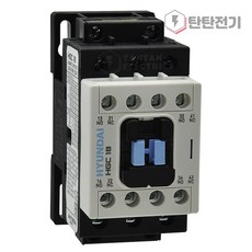 현대 일렉트릭 HGC18 AC220V 18A 전자개폐기 전자접촉기 마그네트 스위치 Magnetic Contactor Switch, 1개