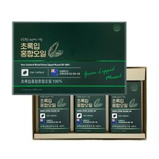 일양약품 초록입 홍합 오일캡슐 300mg 초록잎 홍합 혼합오일 100% 무부형제 뉴질랜드산 초록잎 홍합 불포화 지방산 인증, 1개, 90정