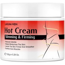 핫 크림 셀룰 라이트 Lagunamoon Natural Anti Cellulite Cream with Chili Pepper & Watermelon Extrac, 1