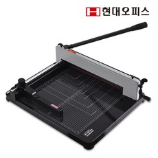 현대오피스 페이퍼프랜드 대형 재단기 HC-700 [A4/A3] 400매 작두형, A3 - 제단