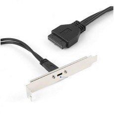 우니유리 USB2.0 20P to USB3.1 판넬형 USB케이블 30cm 데스크탑용 확장카드, 해당상품