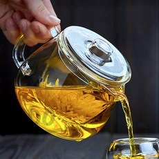 도레체 내열유리 티포트400ML 거름망티포트
