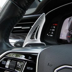 신형 A6 패들쉬프트 호환 용품, A6 C8 패들쉬프트 (그레이)