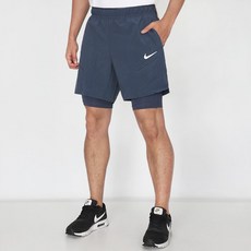 NIKE 나이키 테니스 반바지 코트 슬램 DRI-핏 투인원 쇼츠 (FD5285-437)