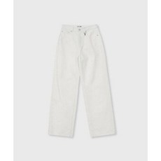 오아이오아이컬렉션 우먼즈 데일리 스트레이트 데님 팬츠_아이보리