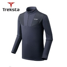 [트렉스타] 남성 겨울 스판성 굿! 착용감 좋은 기능성 반집업 티셔츠 베르토프 PW-TS05891