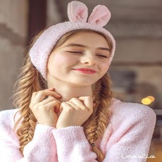 [멸치쇼핑](여성) 젤라또 바니리본 헤어밴드 2c