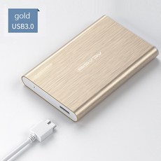 하드카피 맥북 외장하드 ACASIS 2.5 외장 하드 드라이브 USB 3.0 다채로운, 금, 1TB