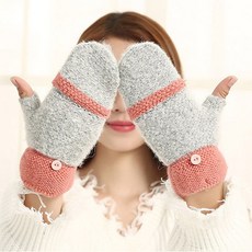 극세사밍크퍼벙어리장갑