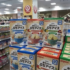 [이라운드몰]pigeon 아기 쁘띠 아이스크림 믹스 3종택1 20g, 옵션선택, 사과 당근맛