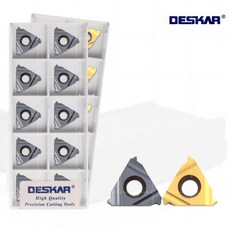 DESKAR LDA LDC 스레드 카바이드 인서트 CNC 선반 커터 도구 부품 6ER 6IR 8UN 0UN 2UN 4UN 6UN 8UN 20UN, 1개