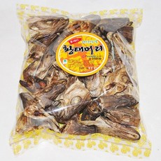 용대리 황태 머리 (통) 500g 강원도 인제 용대리 건조 가공 포장, 1개