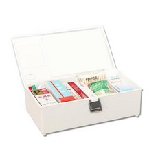 [2개 묶음할인]ABS 구급함(255X150X105mm) 응급처치구성품 11종 포함 FNJA1-30680 구급상자