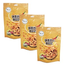 매콤한맛 캐슈넛 80g 3봉, 3개