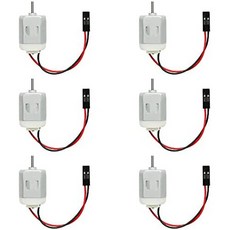 Gikfun 1V-6V DC 취미 모터 유형 130 Arduino 용 마이크로 모터 장난감 모터 DC 모터 (6PCS 팩) EK1894, One Color_One Size, One Color_One Size, One Color