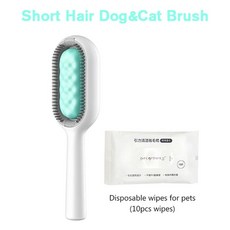 개와 고양이 제모 빗 애완 동물 긴 머리 짧은 그루밍 케어 브러, 1개
