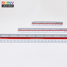 우찌다 삼각 스케일 10cm 15cm 30cm