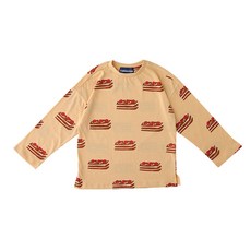 [리틀그라운드]데님인더박스(YE)DB-디저트크루넥티셔츠 74A11-330-01 24FW